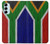 W3464 South Africa Flag Hülle Schutzhülle Taschen und Leder Flip für Samsung Galaxy M14