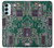 W3519 Electronics Circuit Board Graphic Hülle Schutzhülle Taschen und Leder Flip für Samsung Galaxy M14