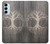W3591 Viking Tree of Life Symbol Hülle Schutzhülle Taschen und Leder Flip für Samsung Galaxy M14