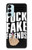 W3598 Middle Finger Fuck Fake Friend Hülle Schutzhülle Taschen und Leder Flip für Samsung Galaxy M14