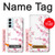 W3707 Pink Cherry Blossom Spring Flower Hülle Schutzhülle Taschen und Leder Flip für Samsung Galaxy M14