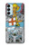 W3743 Tarot Card The Judgement Hülle Schutzhülle Taschen und Leder Flip für Samsung Galaxy M14