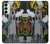 W3745 Tarot Card The Tower Hülle Schutzhülle Taschen und Leder Flip für Samsung Galaxy M14