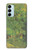 W3748 Van Gogh A Lane in a Public Garden Hülle Schutzhülle Taschen und Leder Flip für Samsung Galaxy M14