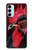 W3797 Chicken Rooster Hülle Schutzhülle Taschen und Leder Flip für Samsung Galaxy M14