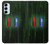 W3816 Red Pill Blue Pill Capsule Hülle Schutzhülle Taschen und Leder Flip für Samsung Galaxy M14