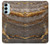 W3886 Gray Marble Rock Hülle Schutzhülle Taschen und Leder Flip für Samsung Galaxy M14