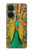 W0513 Peacock Hülle Schutzhülle Taschen und Leder Flip für OnePlus Nord CE 3 Lite, Nord N30 5G
