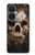 W0552 Skull Hülle Schutzhülle Taschen und Leder Flip für OnePlus Nord CE 3 Lite, Nord N30 5G