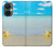 W0911 Relax at the Beach Hülle Schutzhülle Taschen und Leder Flip für OnePlus Nord CE 3 Lite, Nord N30 5G