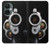 W1109 Smile Bullet Gun Hülle Schutzhülle Taschen und Leder Flip für OnePlus Nord CE 3 Lite, Nord N30 5G