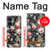 W2727 Vintage Rose Pattern Hülle Schutzhülle Taschen und Leder Flip für OnePlus Nord CE 3 Lite, Nord N30 5G
