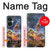 W2822 Mystic Mountain Carina Nebula Hülle Schutzhülle Taschen und Leder Flip für OnePlus Nord CE 3 Lite, Nord N30 5G