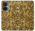 W3388 Gold Glitter Graphic Print Hülle Schutzhülle Taschen und Leder Flip für OnePlus Nord CE 3 Lite, Nord N30 5G