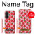 W3719 Strawberry Pattern Hülle Schutzhülle Taschen und Leder Flip für OnePlus Nord CE 3 Lite, Nord N30 5G