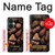 W3840 Dark Chocolate Milk Chocolate Lovers Hülle Schutzhülle Taschen und Leder Flip für OnePlus Nord CE 3 Lite, Nord N30 5G