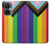 W3846 Pride Flag LGBT Hülle Schutzhülle Taschen und Leder Flip für OnePlus Nord CE 3 Lite, Nord N30 5G