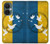 W3857 Peace Dove Ukraine Flag Hülle Schutzhülle Taschen und Leder Flip für OnePlus Nord CE 3 Lite, Nord N30 5G