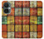 W3861 Colorful Container Block Hülle Schutzhülle Taschen und Leder Flip für OnePlus Nord CE 3 Lite, Nord N30 5G