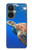 W3898 Sea Turtle Hülle Schutzhülle Taschen und Leder Flip für OnePlus Nord CE 3 Lite, Nord N30 5G