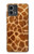 W0422 Giraffe Skin Hülle Schutzhülle Taschen und Leder Flip für Motorola Moto G Stylus 5G (2023)