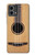 W2819 Classical Guitar Hülle Schutzhülle Taschen und Leder Flip für Motorola Moto G Stylus 5G (2023)