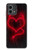 W3682 Devil Heart Hülle Schutzhülle Taschen und Leder Flip für Motorola Moto G Stylus 5G (2023)