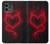 W3682 Devil Heart Hülle Schutzhülle Taschen und Leder Flip für Motorola Moto G Stylus 5G (2023)