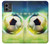 W3844 Glowing Football Soccer Ball Hülle Schutzhülle Taschen und Leder Flip für Motorola Moto G Stylus 5G (2023)