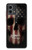 W3850 American Flag Skull Hülle Schutzhülle Taschen und Leder Flip für Motorola Moto G Stylus 5G (2023)