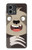 W3855 Sloth Face Cartoon Hülle Schutzhülle Taschen und Leder Flip für Motorola Moto G Stylus 5G (2023)