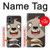 W3855 Sloth Face Cartoon Hülle Schutzhülle Taschen und Leder Flip für Motorola Moto G Stylus 5G (2023)