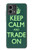 W3862 Keep Calm and Trade On Hülle Schutzhülle Taschen und Leder Flip für Motorola Moto G Stylus 5G (2023)