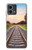 W3866 Railway Straight Train Track Hülle Schutzhülle Taschen und Leder Flip für Motorola Moto G Stylus 5G (2023)