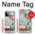 W2178 Flower Floral Art Painting Hülle Schutzhülle Taschen und Leder Flip für Motorola Moto G Power (2023) 5G