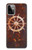 W2766 Ship Wheel Rusty Texture Hülle Schutzhülle Taschen und Leder Flip für Motorola Moto G Power (2023) 5G