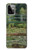 W3674 Claude Monet Footbridge and Water Lily Pool Hülle Schutzhülle Taschen und Leder Flip für Motorola Moto G Power (2023) 5G