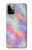 W3706 Pastel Rainbow Galaxy Pink Sky Hülle Schutzhülle Taschen und Leder Flip für Motorola Moto G Power (2023) 5G