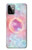 W3709 Pink Galaxy Hülle Schutzhülle Taschen und Leder Flip für Motorola Moto G Power (2023) 5G