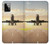 W3837 Airplane Take off Sunrise Hülle Schutzhülle Taschen und Leder Flip für Motorola Moto G Power (2023) 5G