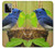 W3839 Bluebird of Happiness Blue Bird Hülle Schutzhülle Taschen und Leder Flip für Motorola Moto G Power (2023) 5G