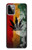 W3890 Reggae Rasta Flag Smoke Hülle Schutzhülle Taschen und Leder Flip für Motorola Moto G Power (2023) 5G