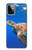 W3898 Sea Turtle Hülle Schutzhülle Taschen und Leder Flip für Motorola Moto G Power (2023) 5G