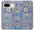 W3537 Moroccan Mosaic Pattern Hülle Schutzhülle Taschen und Leder Flip für Google Pixel 8
