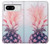 W3711 Pink Pineapple Hülle Schutzhülle Taschen und Leder Flip für Google Pixel 8