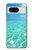 W3720 Summer Ocean Beach Hülle Schutzhülle Taschen und Leder Flip für Google Pixel 8