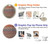 W3752 Zigzag Fabric Pattern Graphic Printed Hülle Schutzhülle Taschen und Leder Flip für Google Pixel 8