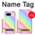 W3810 Pastel Unicorn Summer Wave Hülle Schutzhülle Taschen und Leder Flip für Google Pixel 8