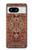 W3813 Persian Carpet Rug Pattern Hülle Schutzhülle Taschen und Leder Flip für Google Pixel 8