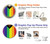 W3846 Pride Flag LGBT Hülle Schutzhülle Taschen und Leder Flip für Google Pixel 8